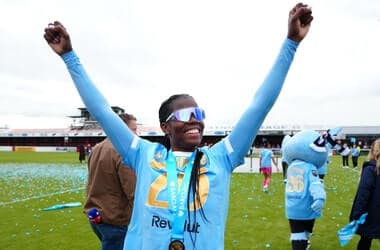 Man City's Khadija Shaw wins second PFA Women's player of the year award