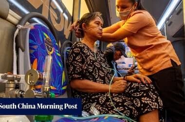 Indonesia’s oxygen bus offers breather to residents choking on toxic haze
