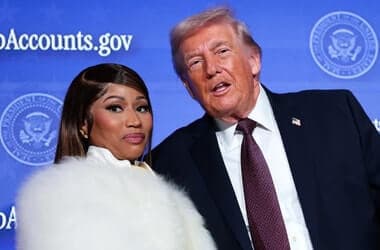 Did Nicki Minaj post and delete a flirty tweet about Donald Trump?